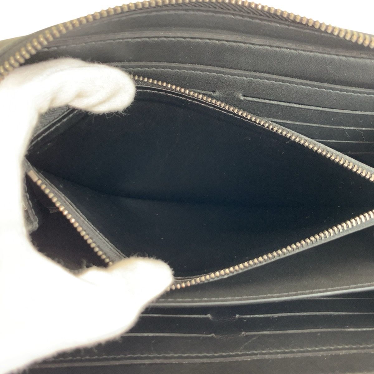 Louis Vuitton Damier Infini Zippy XL Onyx Black Wallet Organizer — view 5
