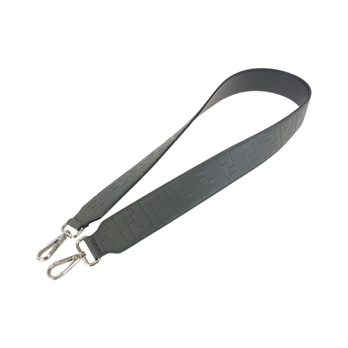 Fendi Strap You Gray Silver Leather — view 6