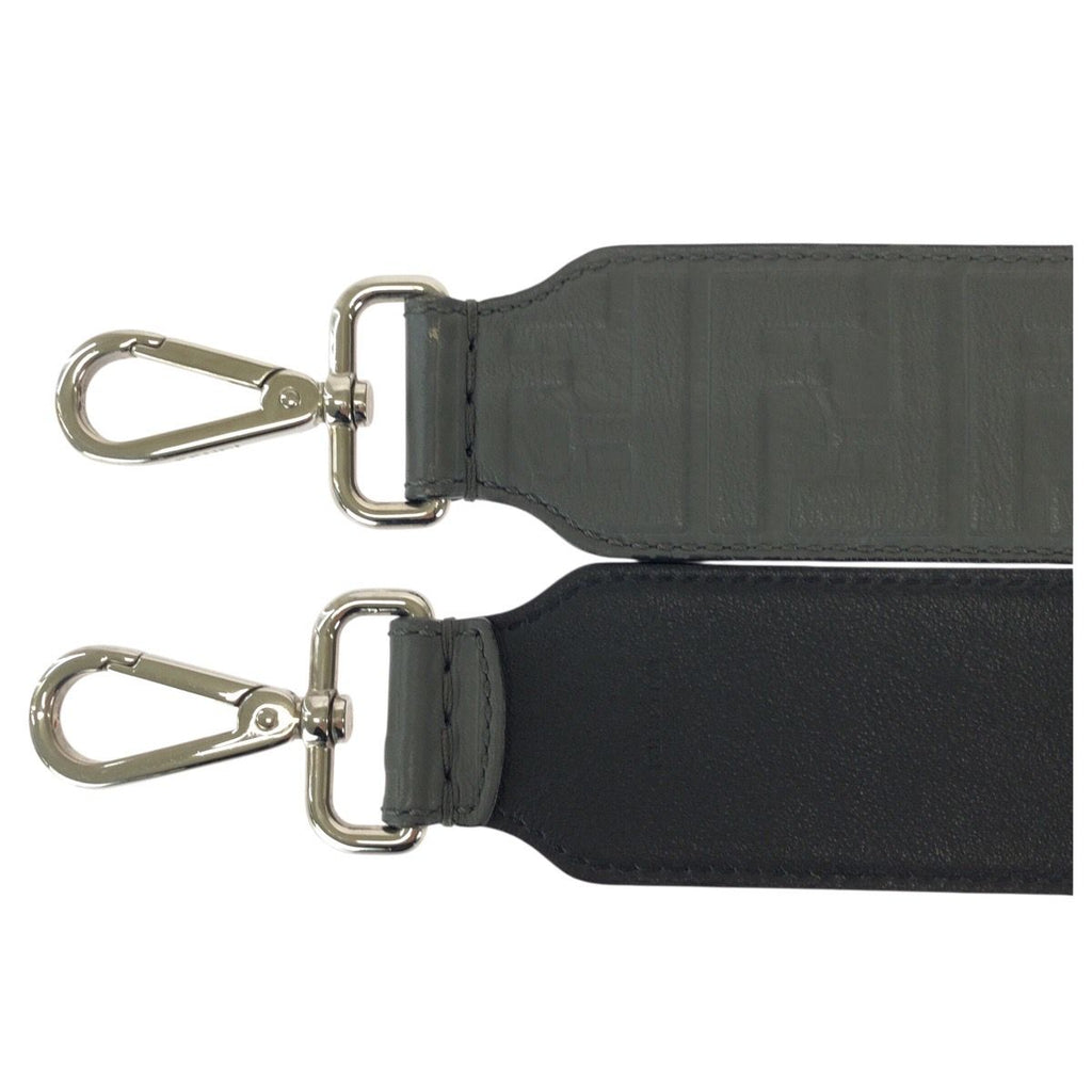 Fendi Strap You Gray Silver Leather — view 2