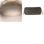Louis Vuitton Monogram Neverfull PM Brown Gold Leather Tote — view 9