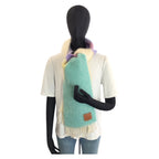 Loewe Anagram Multicolor Wool Scarf Shawl — view 7