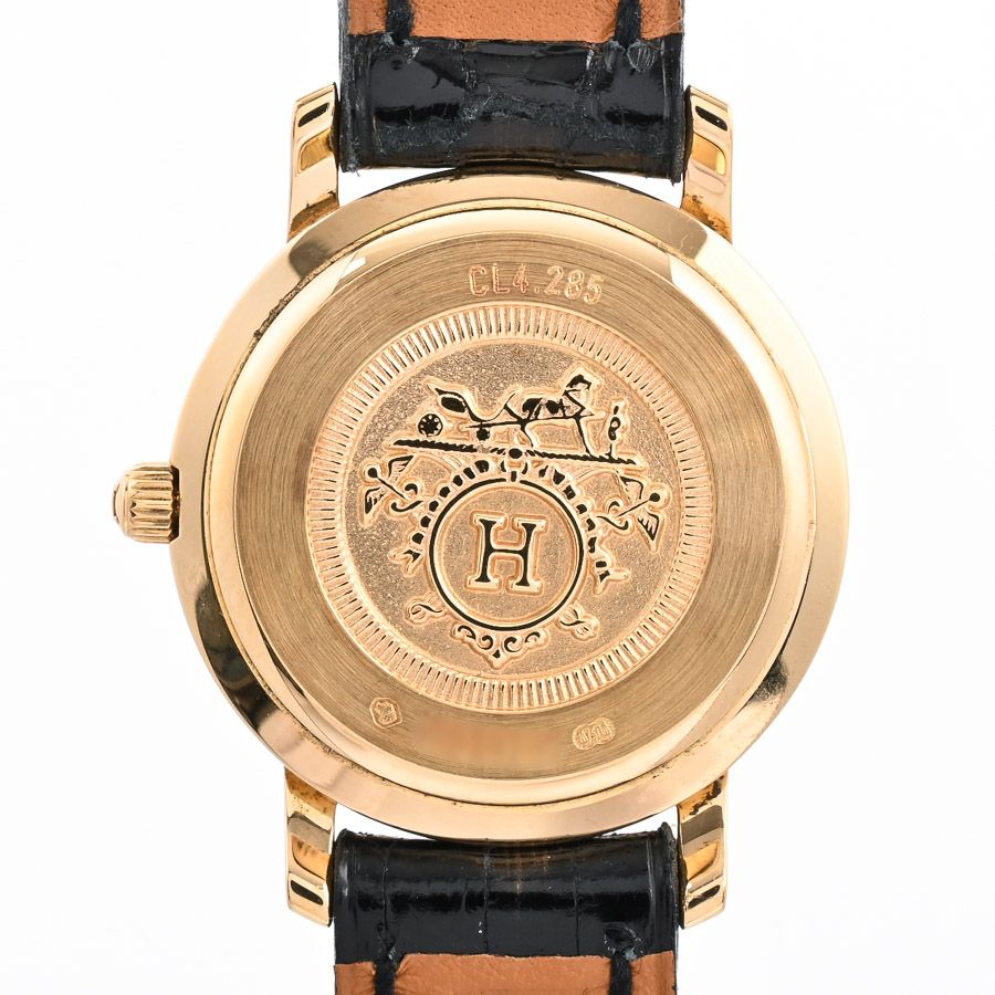 Hermes Watch Clipper Gold — view 6