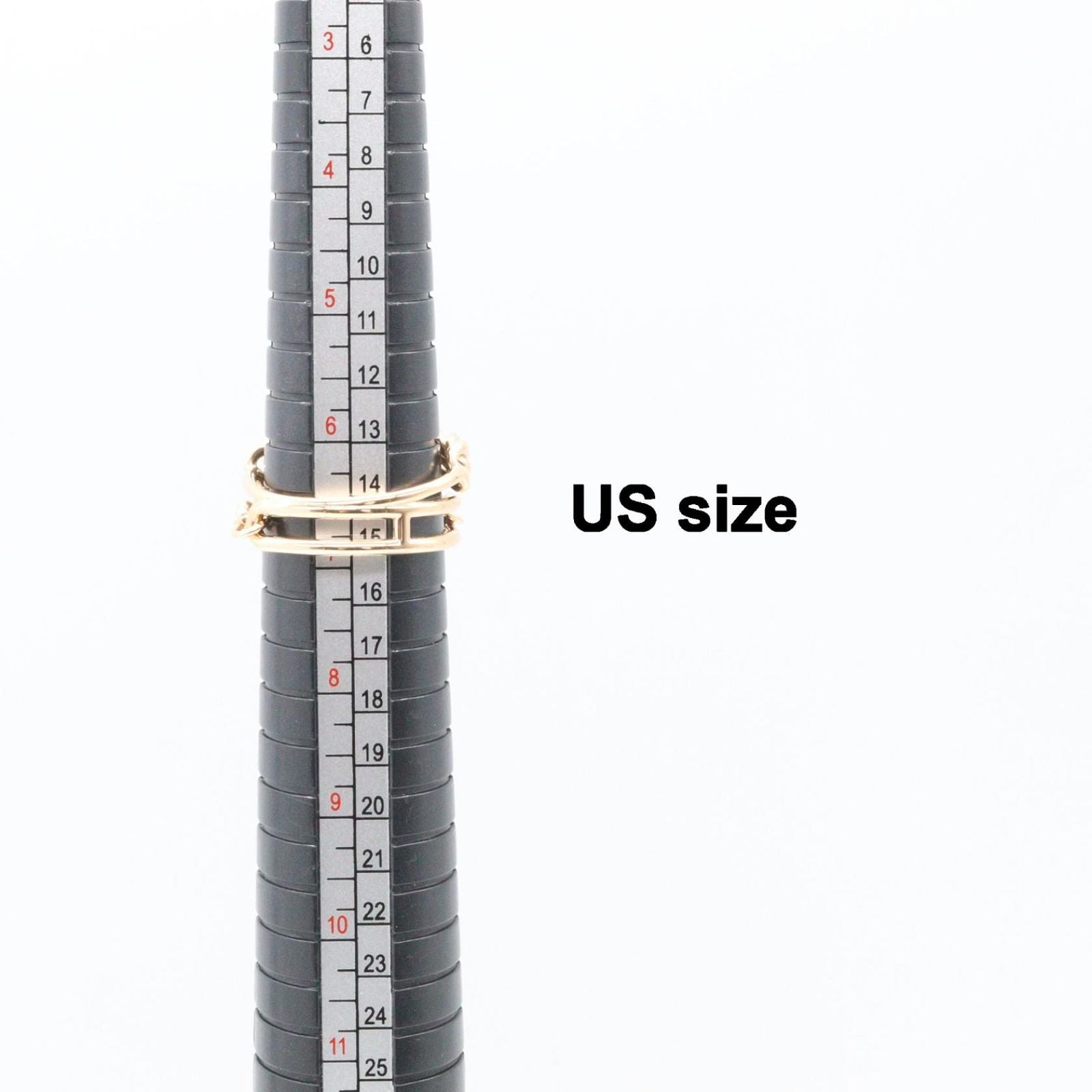 Hermes Ring Chaine D'ancre Chaos 18k Pink Gold Diamond — view 5