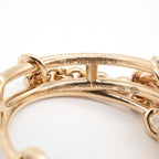 Hermes Ring Chaine D'ancre Chaos 18k Pink Gold Diamond — view 3