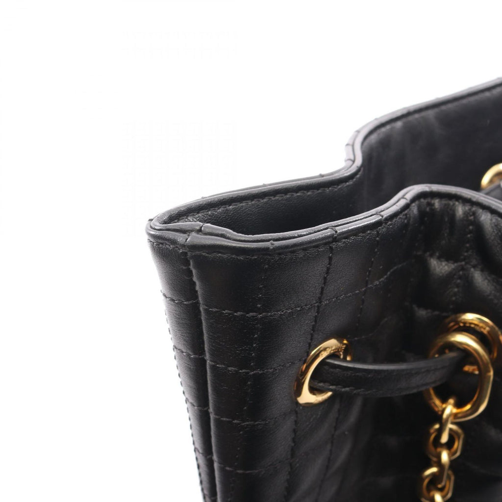 Celine Backpack C Charm Small Black Leather — view 7
