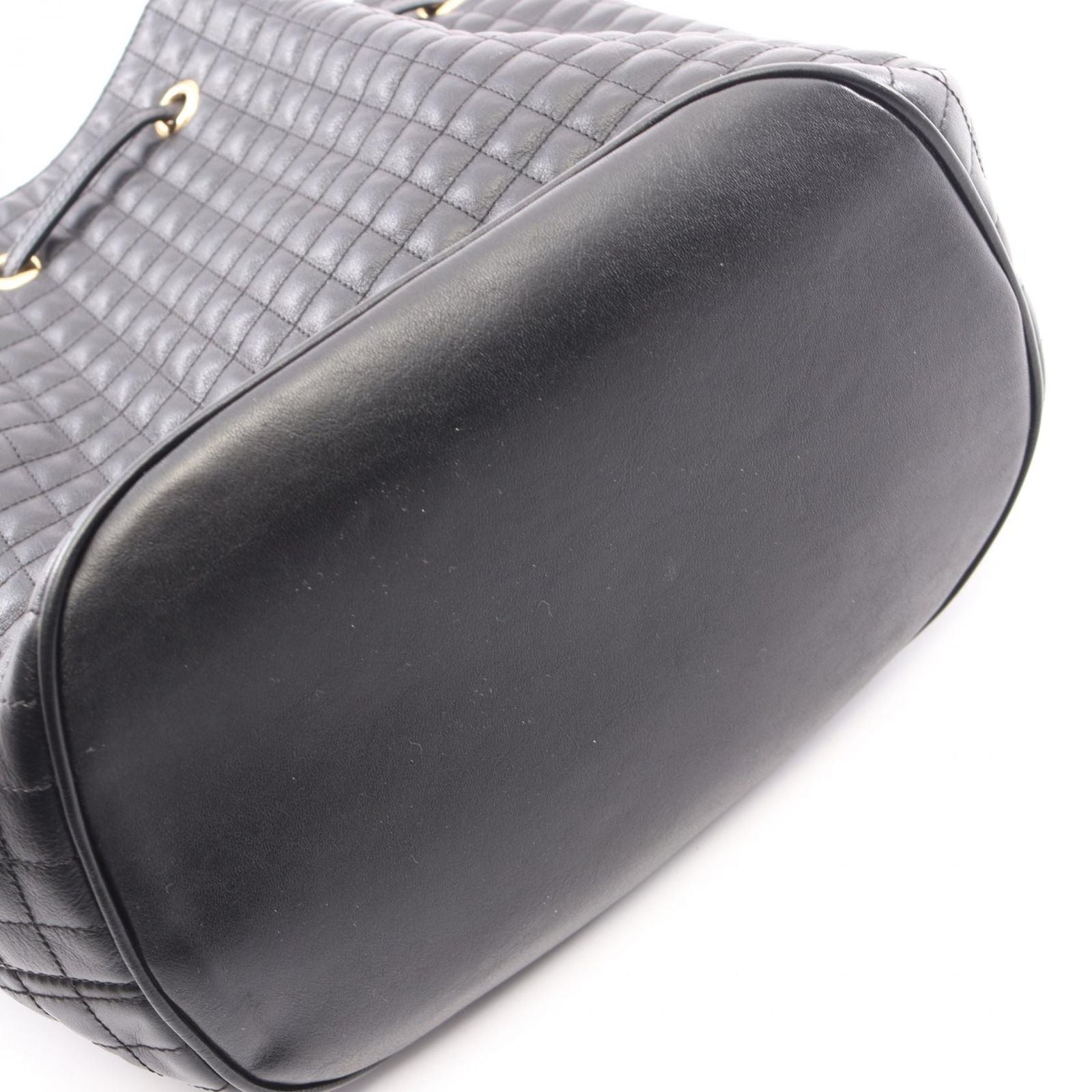 Celine Backpack C Charm Small Black Leather — view 6