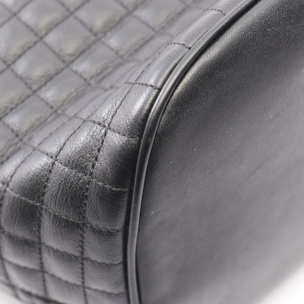 Celine Backpack C Charm Small Black Leather — view 5