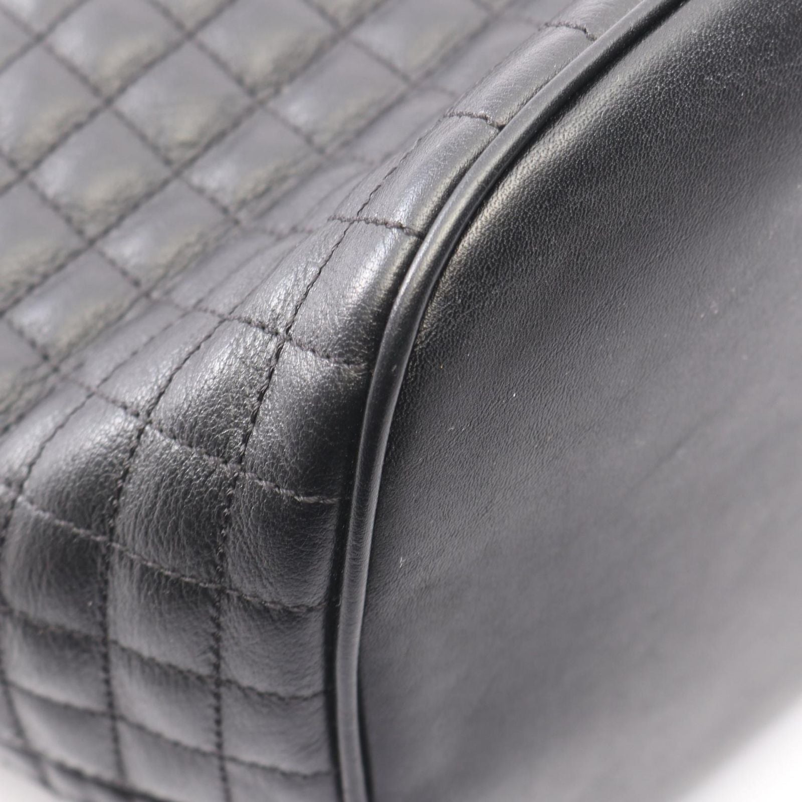 Celine Backpack C Charm Small Black Leather — view 5