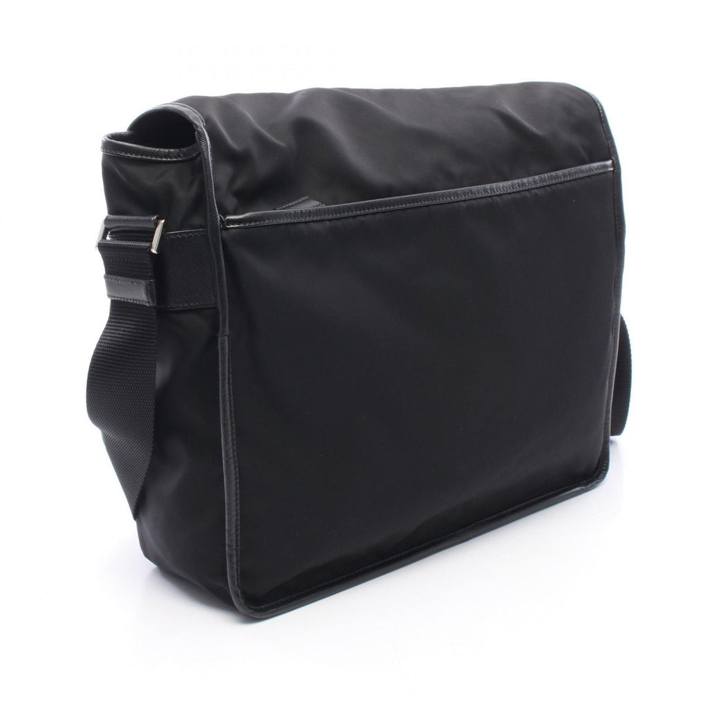 Prada Shoulder Bag Black Nylon Leather — view 2