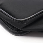 Prada Shoulder Bag Black Nylon Leather — view 7