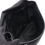 Prada Shoulder Bag Black Nylon Leather — view 3