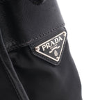 Prada Shoulder Bag Black Nylon Leather — view 5