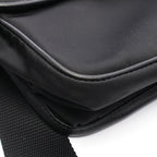Prada Shoulder Bag Black Nylon Leather — view 6