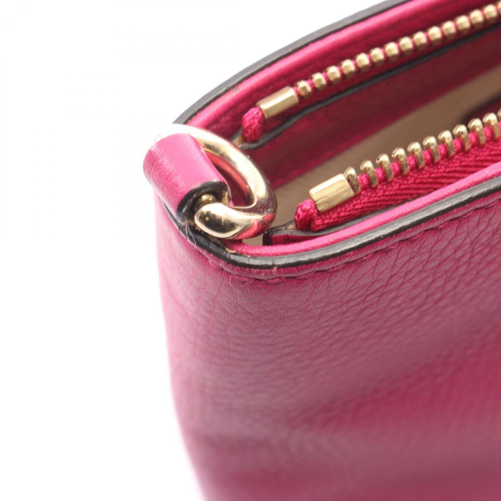 Gucci Handbag Soho Interlocking 2-Way Pink Purple Leather Tote — view 7