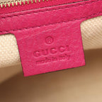 Gucci Handbag Soho Interlocking 2-Way Pink Purple Leather Tote — view 4