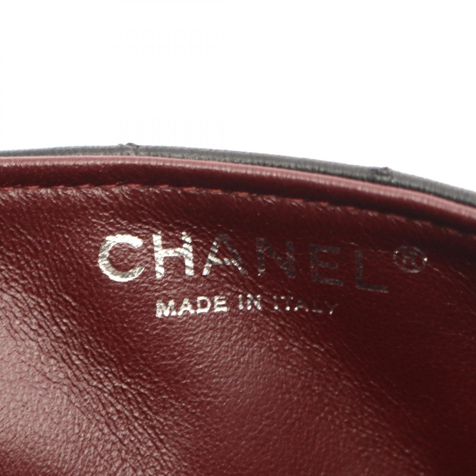 Chanel Shoulder Bag Quilted East Waist Black Lambskin Chain — view 4