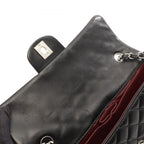 Chanel Shoulder Bag Quilted East Waist Black Lambskin Chain — view 7