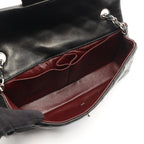 Chanel Shoulder Bag Quilted East Waist Black Lambskin Chain — view 3