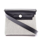 Hermes Shoulder Bag Herbag Zip Mini Ecru Black