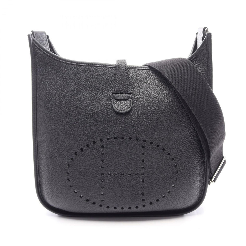 Hermes Shoulder Bag Evelyne 3 Trois PM Black