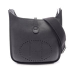 Hermes Shoulder Bag Evelyne 3 Trois PM Black