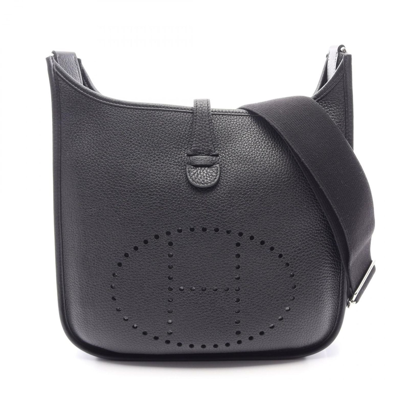 Hermes Shoulder Bag Evelyne 3 Trois PM Black