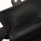 Chanel Handbag Quilted Black Caviar Leather Top Handle — view 6