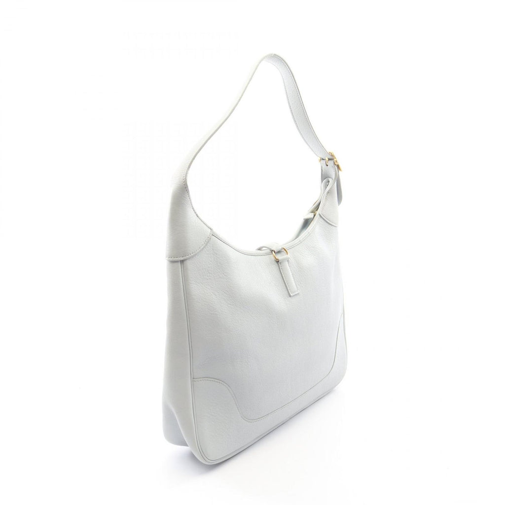 Hermes Shoulder Bag Trim 35 Light Blue Leather — view 2