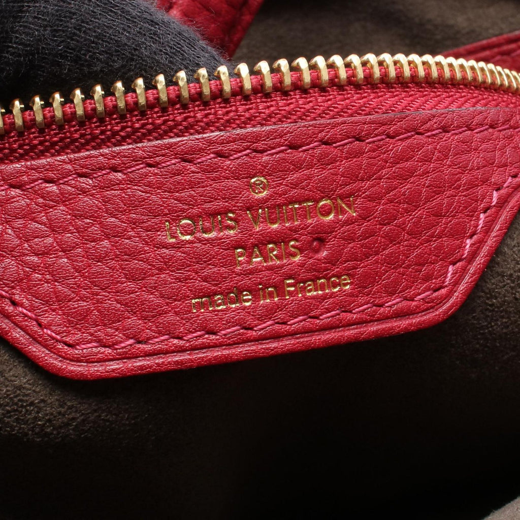 Louis Vuitton Handbag Seal PM Monogram Mahina Gurna Leather — view 4