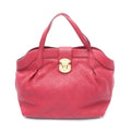 Louis Vuitton Handbag Seal PM Monogram Mahina Gurna Leather