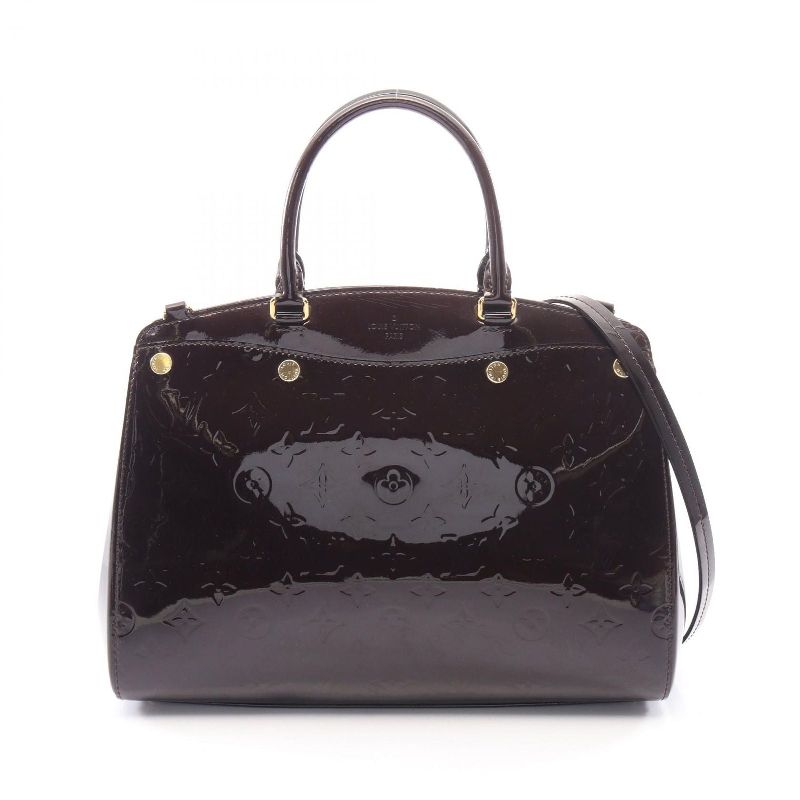 Louis Vuitton Handbag Blair MM 2-Way Amarante Leather