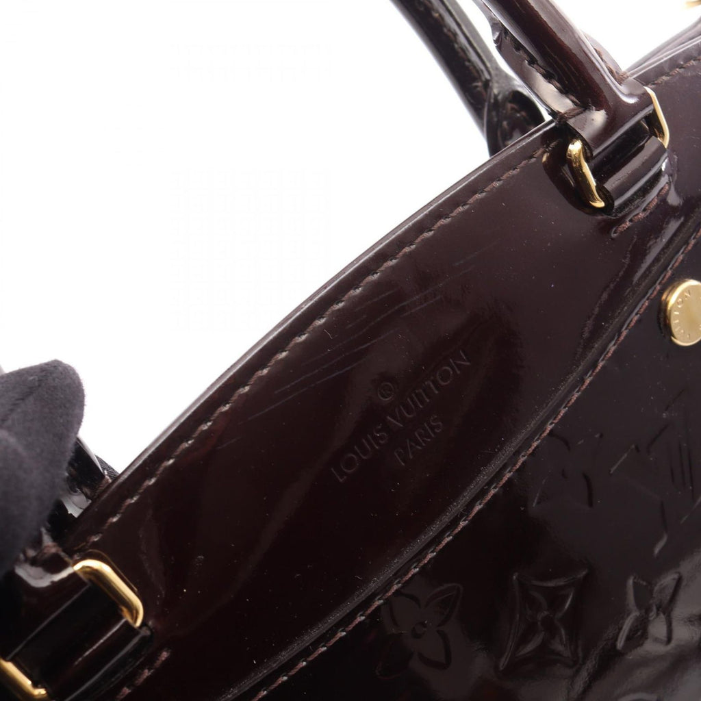 Louis Vuitton Handbag Blair MM 2-Way Amarante Leather — view 7