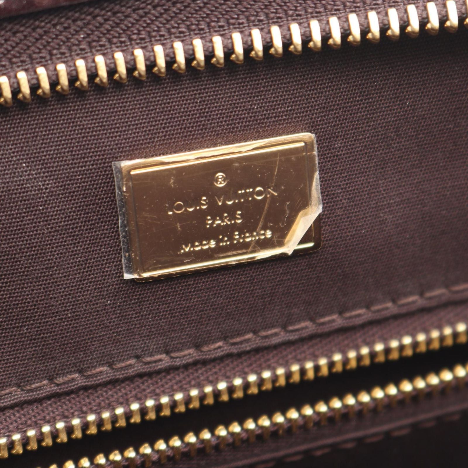 Louis Vuitton Handbag Blair MM 2-Way Amarante Leather — view 4