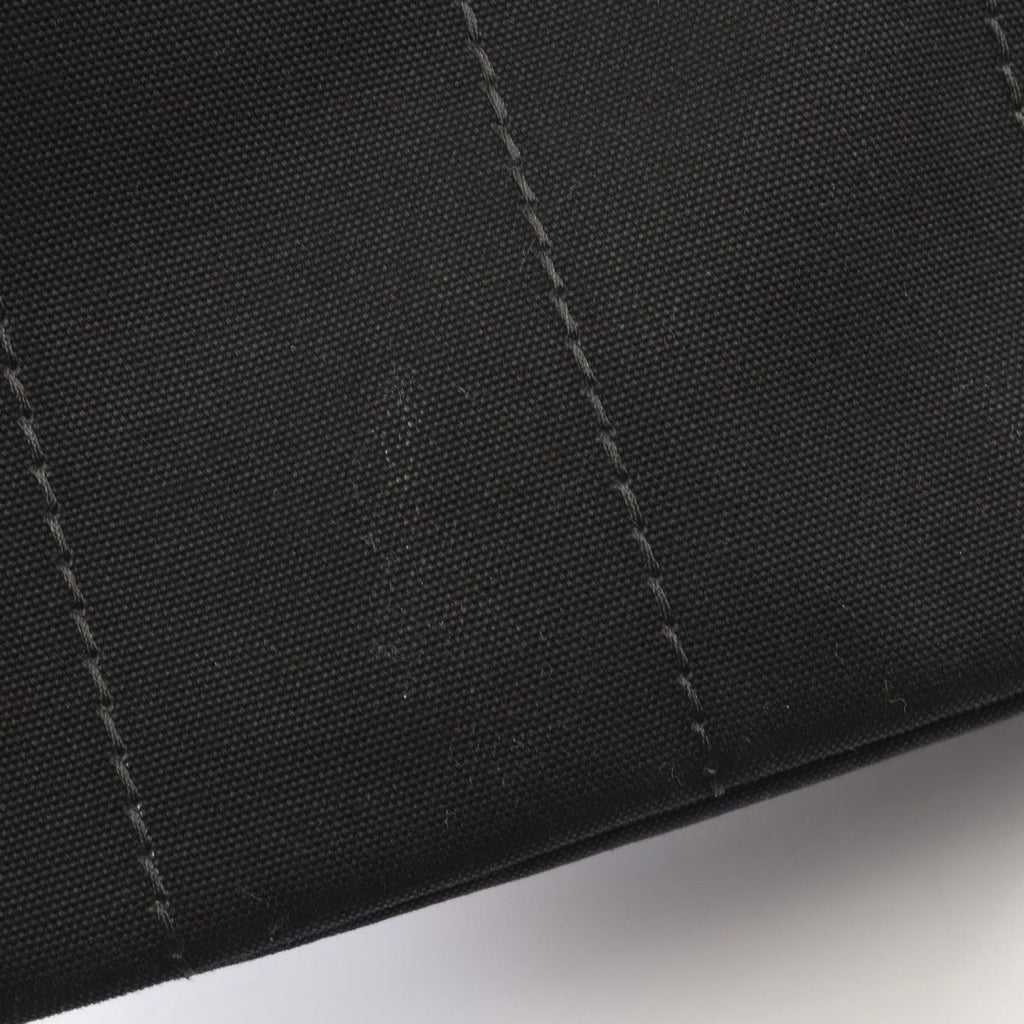 Prada Tote Canapa 2-Way Black Canvas — view 8