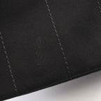 Prada Tote Canapa 2-Way Black Canvas — view 8
