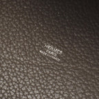 Hermes Handbag Picotin Lock MM Etain Leather — view 4