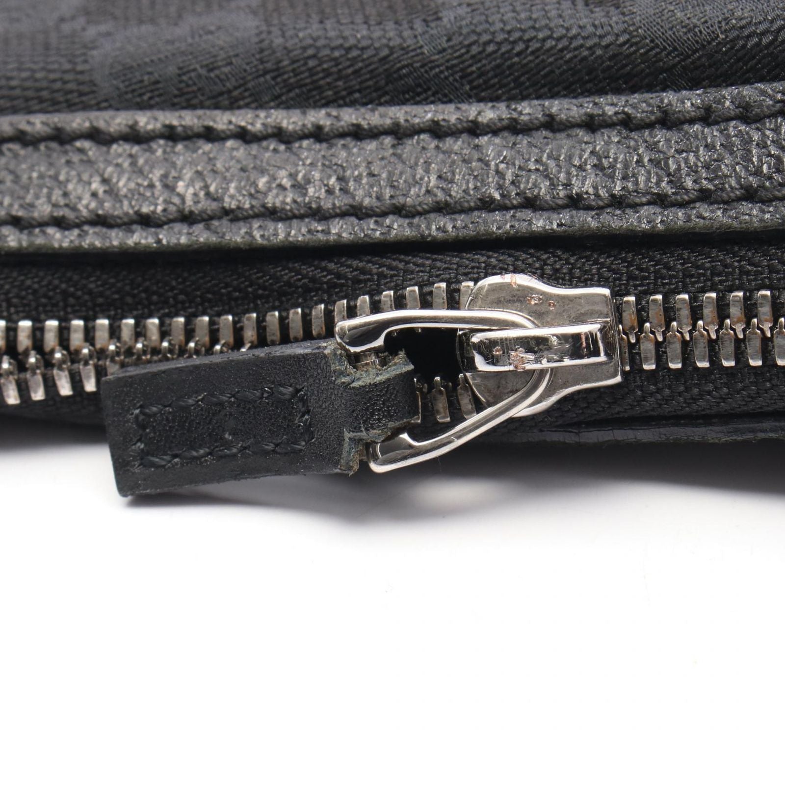 Gucci Shoulder Bag GG Canvas Black — view 8