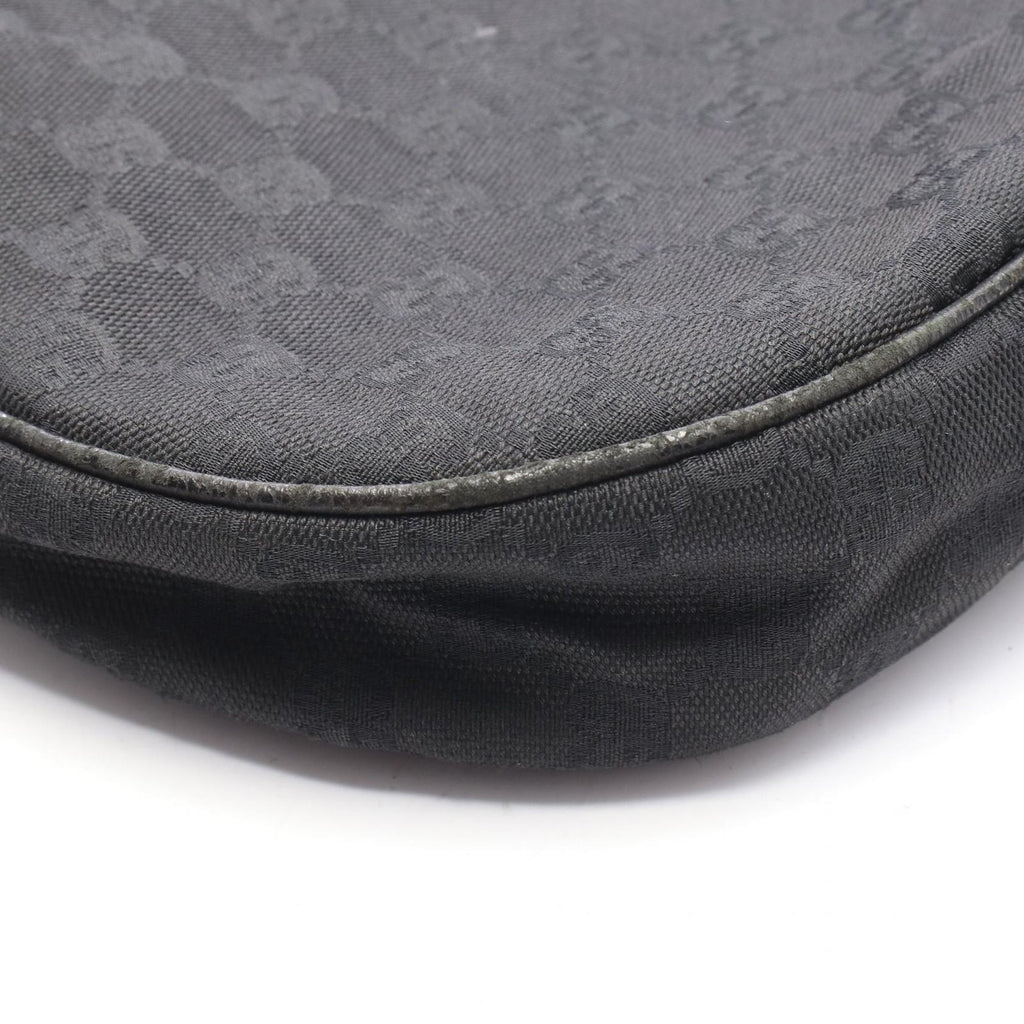 Gucci Shoulder Bag GG Canvas Black — view 5