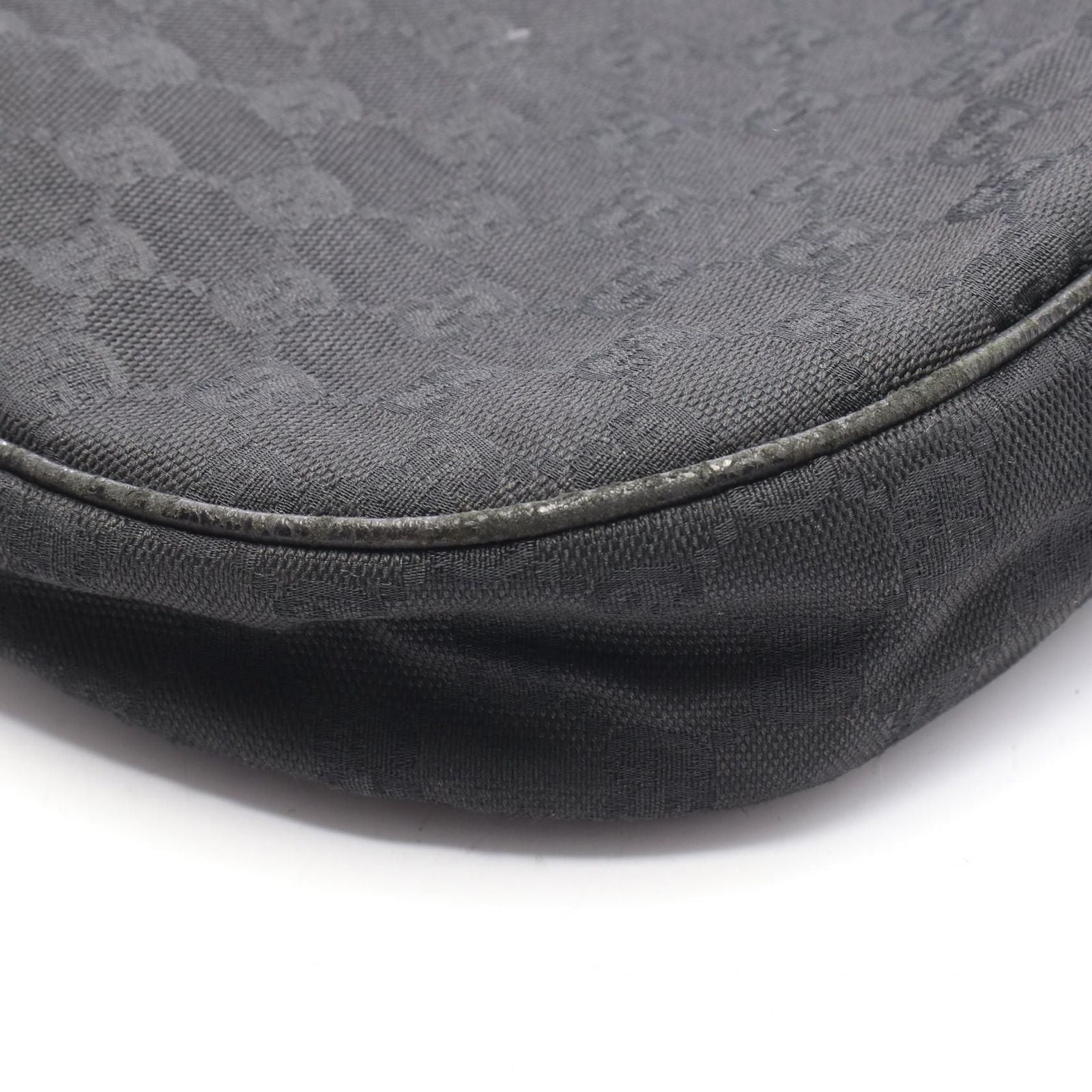 Gucci Shoulder Bag GG Canvas Black — view 5
