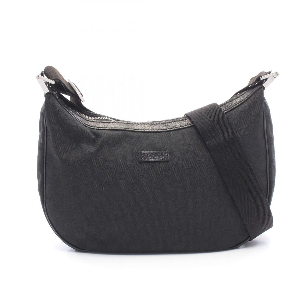 Gucci Shoulder Bag GG Canvas Black