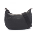 Gucci Shoulder Bag GG Canvas Black