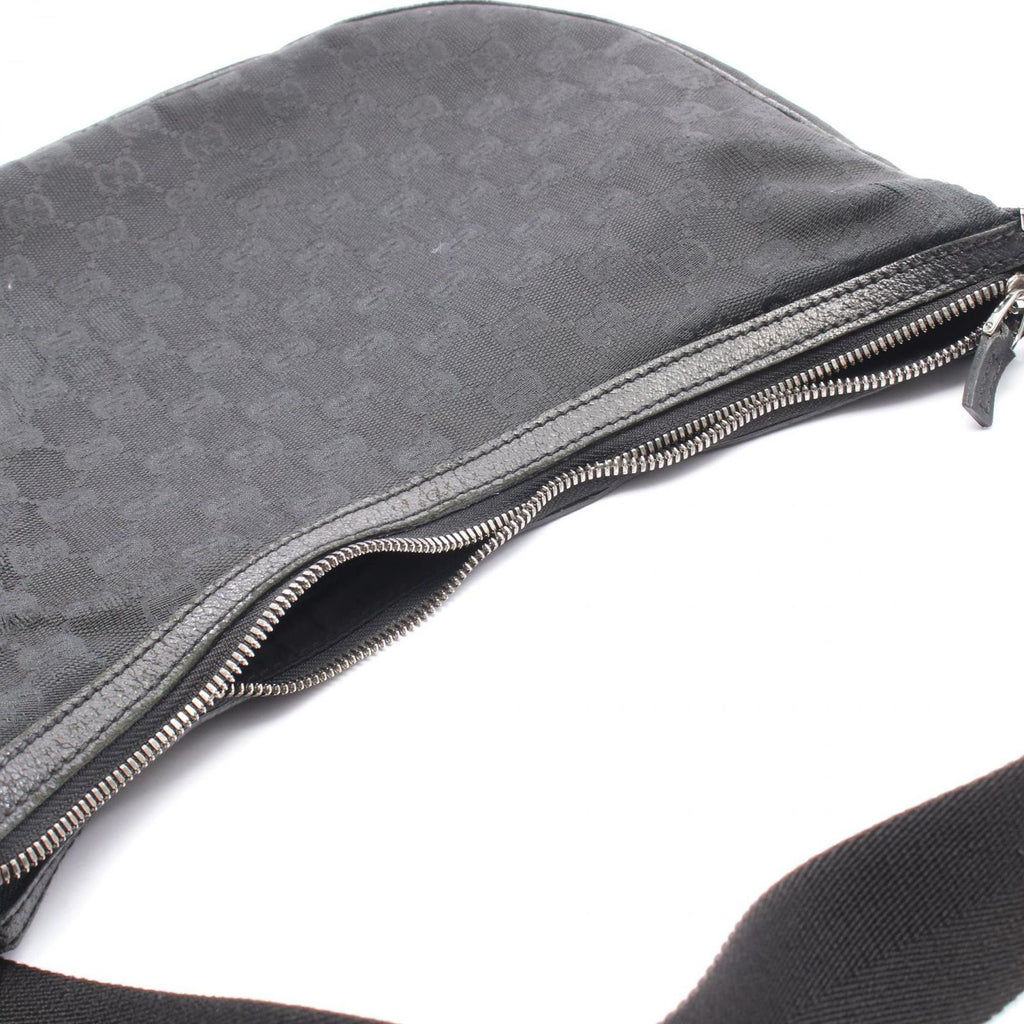 Gucci Shoulder Bag GG Canvas Black — view 6