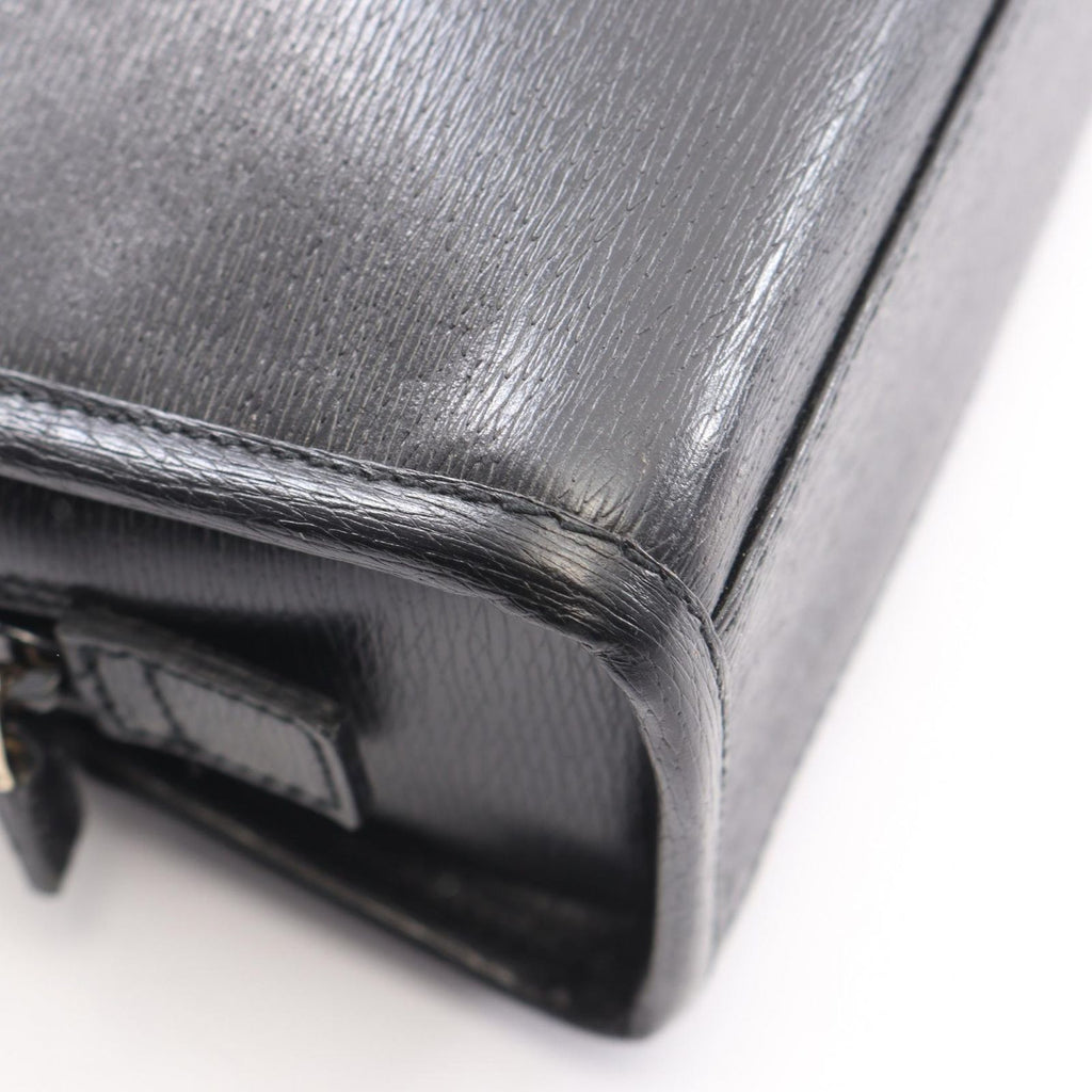 Gucci Handbag Jackie 002 Black Leather — view 5