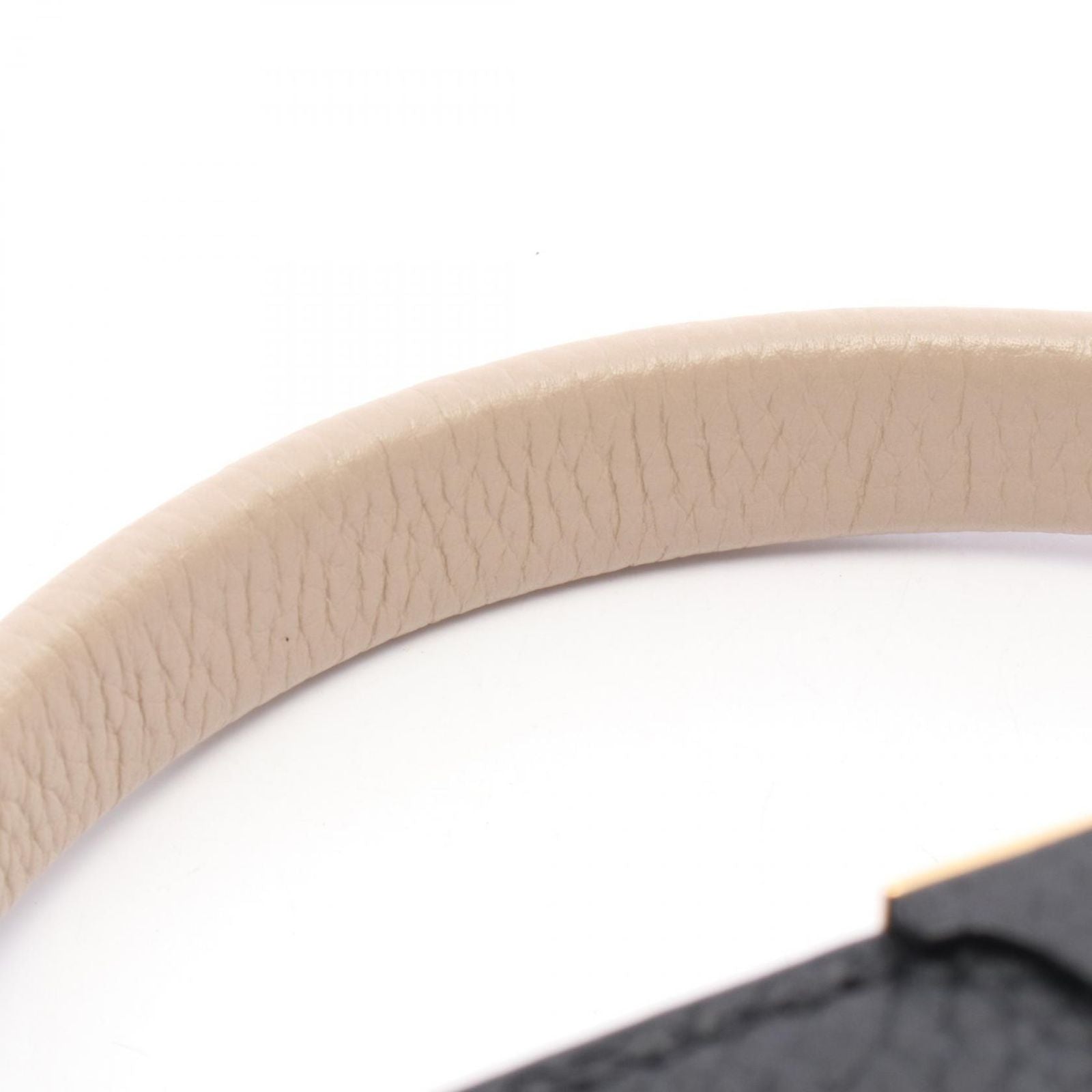 Louis Vuitton Handbag Capucines MM Noir Cream 2-Way Leather — view 5