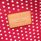 Louis Vuitton Handbag Pochette Fuchsia Canvas Leather — view 4