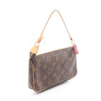 Louis Vuitton Handbag Pochette Fuchsia Canvas Leather — view 2