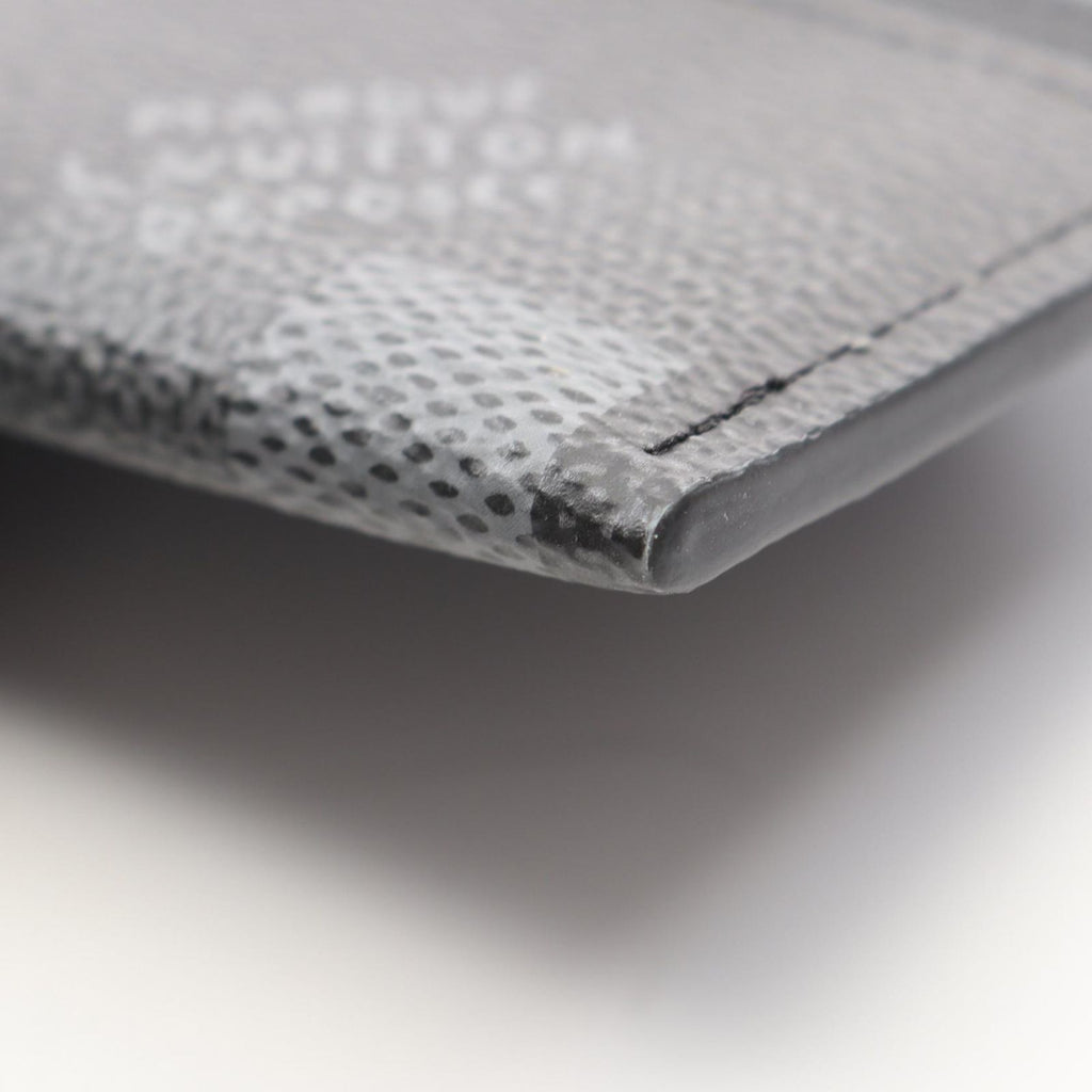 Louis Vuitton Card Case Holder Double Damoflage Leather — view 5
