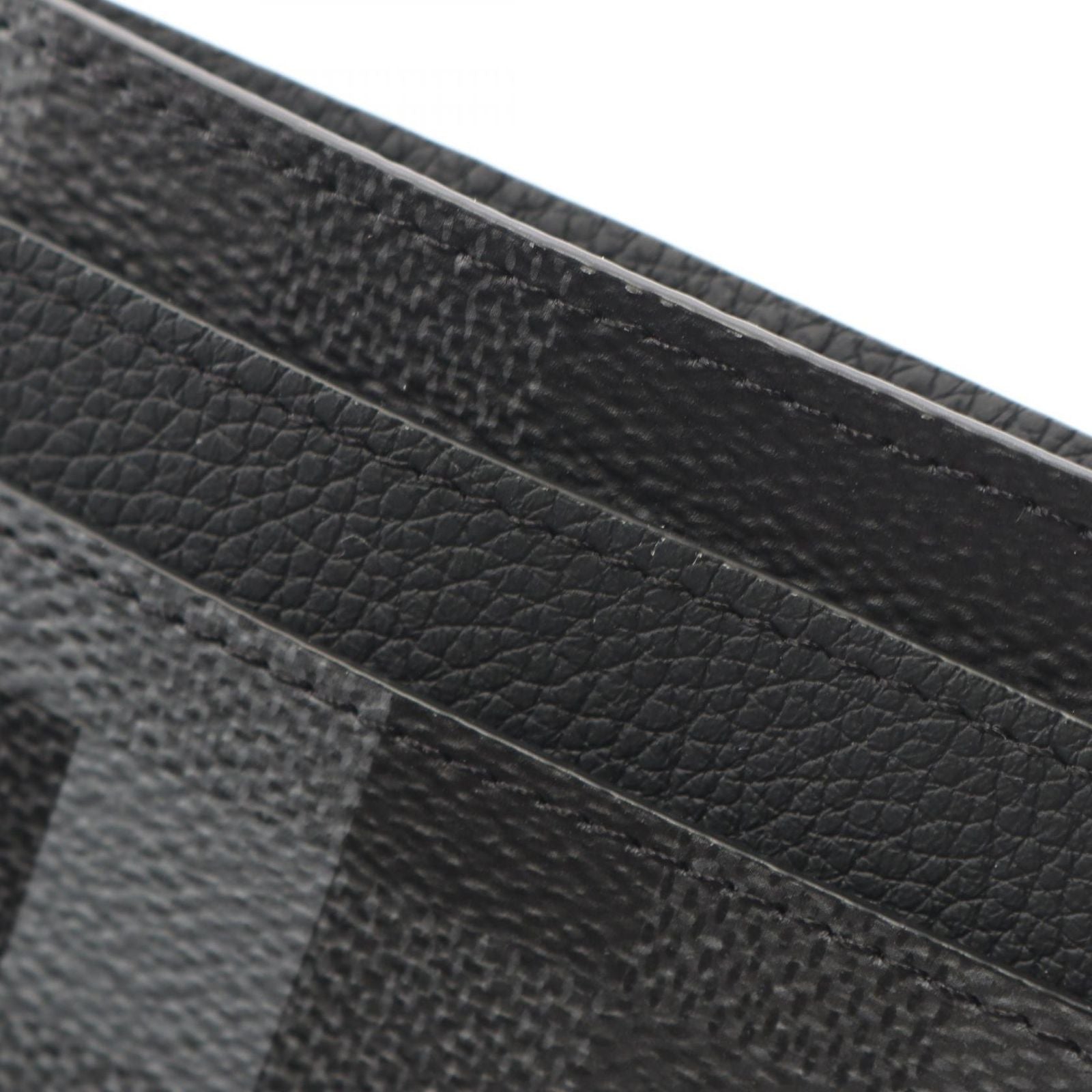 Louis Vuitton Card Case Holder Double Damoflage Leather — view 6