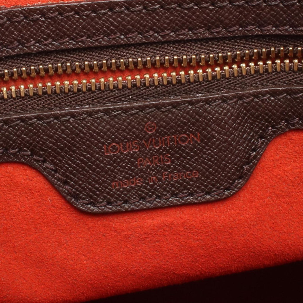 Louis Vuitton Tote Marais Damier Ebene Canvas Leather — view 4
