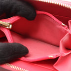 Chanel Round Wallet CC Logo Pink Caviar Leather CC — view 6